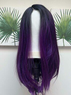 Freetress Equal Lace Front Invisible L Part Synthetic Wig Justice in Hazepurple